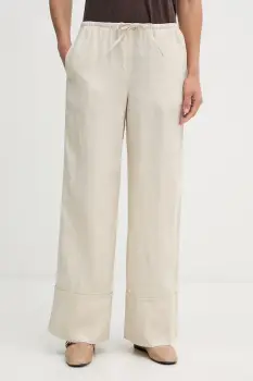United Colors of Benetton pantaloni de dama din in imagine