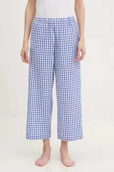 United Colors of Benetton pantaloni de pijama de dama din bumbac imagine