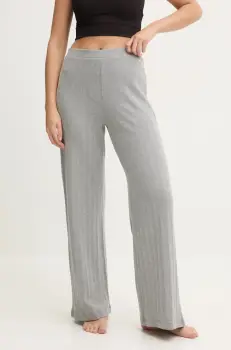 United Colors of Benetton pantaloni de pijama femei, culoarea gri, 3MUD3F03Q imagine