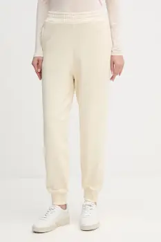 United Colors of Benetton pantaloni de trening din bumbac culoarea bleumarin, uni, 3UNIDF01A imagine