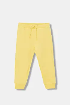 United Colors of Benetton pantaloni de trening din bumbac pentru copii imagine