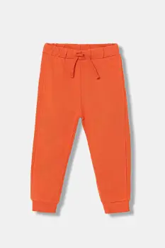 United Colors of Benetton pantaloni de trening din bumbac pentru copii imagine