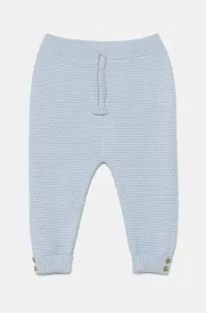 United Colors of Benetton pantaloni de trening pentru bebelusi neted, 1294AF006 imagine