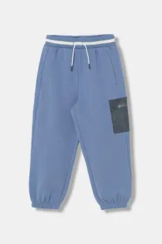 United Colors of Benetton pantaloni de trening pentru copii din bumbac imagine