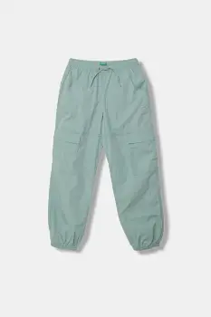 United Colors of Benetton pantaloni joggers pentru copii, din bumbac imagine