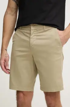 United Colors of Benetton pantaloni scurti barbati, culoarea alb, 4UN459548 imagine