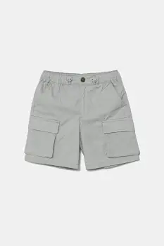 United Colors of Benetton pantaloni scurti copii culoarea gri, talie reglabila, 4L2VG902V imagine