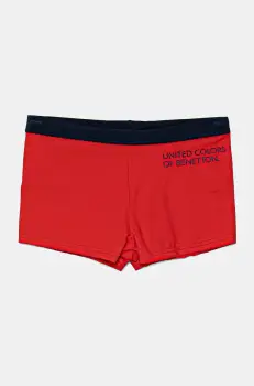 United Colors of Benetton pantaloni scurti culoarea rosu, 3L030X01F imagine
