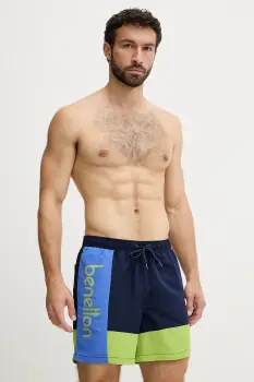 United Colors of Benetton pantaloni scurti de baie culoarea bleumarin, 5JD06X00U imagine