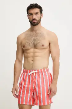 United Colors of Benetton pantaloni scurti de baie culoarea portocaliu, 5S486X00W imagine