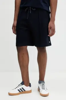 United Colors of Benetton pantaloni scurti din bumbac barbati, culoarea bleumarin, 342ZU900X imagine