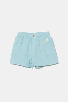 United Colors of Benetton pantaloni scurti din bumbac pentru bebelusi 4PZQA9011 imagine