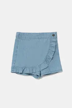 United Colors of Benetton pantaloni scurti din bumbac pentru copii uni, 4DHJG902Z imagine