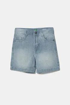 United Colors of Benetton pantaloni scurti din denim pentru bebelusi 43Z9G902R imagine