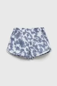 United Colors of Benetton pantaloni scurti din denim pentru copii talie reglabila imagine