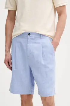 United Colors of Benetton pantaloni scurti din in 43B3U9010 imagine