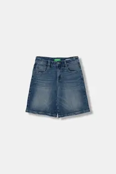 United Colors of Benetton pantaloni scurti pentru copii, din denim imagine