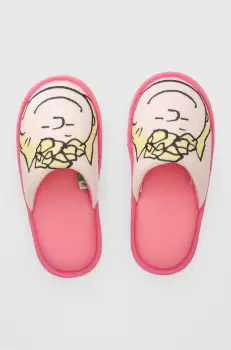 United Colors of Benetton papuci copii culoarea roz imagine