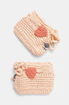 United Colors of Benetton papuci pentru copii culoarea roz, 6VEEA8009 imagine