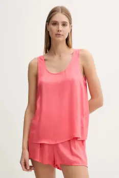 United Colors of Benetton pijama culoarea roz, 41HY3P00S imagine