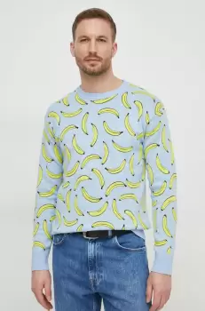 United Colors of Benetton pulover barbati, light imagine