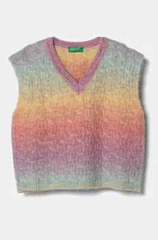 United Colors of Benetton pulover copii 18N3C400K imagine