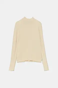 United Colors of Benetton pulover copii culoarea bej, light, 1194C200M imagine