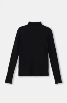 United Colors of Benetton pulover copii culoarea negru, light, 1194C200M imagine