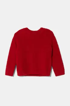 United Colors of Benetton pulover copii culoarea rosu, 19BAG100Q imagine