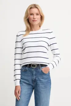 United Colors of Benetton pulover culoarea alb, light, 104ME10EB imagine