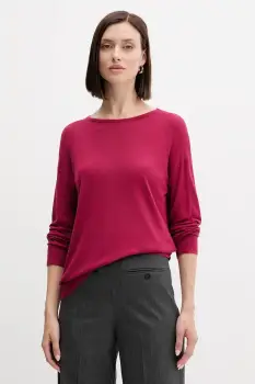 United Colors of Benetton pulover culoarea bej, light, 103VD10AV imagine