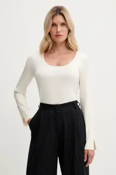 United Colors of Benetton pulover culoarea bej, light, 1W2AD10E5 imagine