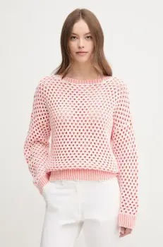 United Colors of Benetton pulover culoarea portocaliu, calduros, 1194E10D9 imagine