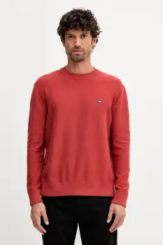 United Colors of Benetton pulover culoarea rosu, 1V4KU10AF imagine