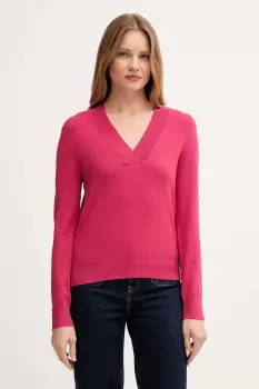 United Colors of Benetton pulover culoarea roz, light, 1W2AD4034 imagine