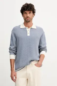 United Colors of Benetton pulover de bumbac 10C1K301N imagine