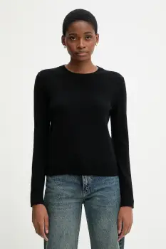 United Colors of Benetton pulover de casmir culoarea bleumarin, light, 1033D107P imagine