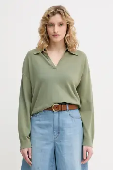 United Colors of Benetton pulover de dama din bumbac imagine