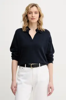 United Colors of Benetton Pulover de dama din bumbac imagine