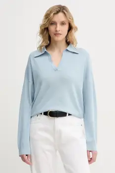 United Colors of Benetton pulover de dama din bumbac imagine