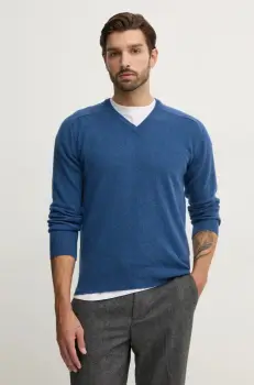 United Colors of Benetton pulover de lana barbati, light, 1006U4016 imagine