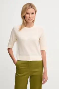 United Colors of Benetton pulover de lana culoarea bej, light, 11AHD10E6 imagine