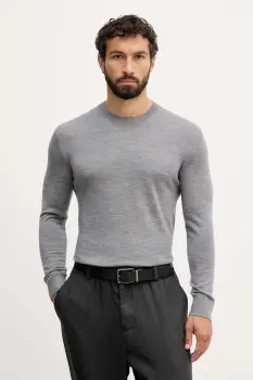 United Colors of Benetton pulover de lana culoarea bleumarin, light, 11AHU1056 imagine