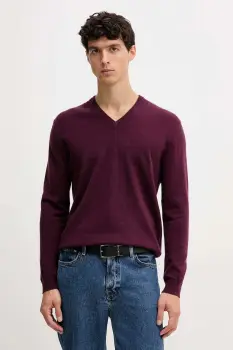 United Colors of Benetton pulover de lana culoarea gri, 1002U4407 imagine