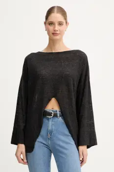 United Colors of Benetton pulover de lana culoarea gri, light, 109PD10E1 imagine