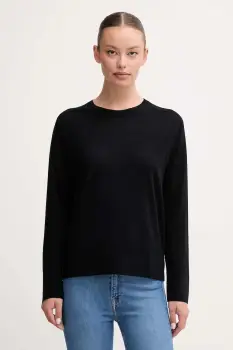 United Colors of Benetton pulover de lana culoarea gri, light, 11AHD10CV imagine