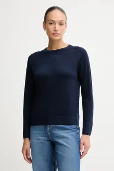 United Colors of Benetton pulover de lana culoarea gri, light, 11AHD10CV imagine