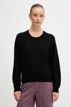 United Colors of Benetton pulover de lana culoarea negru, 1002D10BG imagine