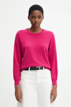 United Colors of Benetton pulover de lana culoarea negru, 1002D10BG imagine