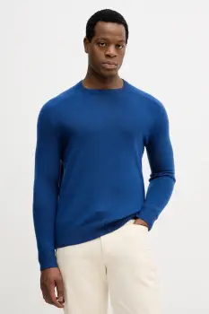 United Colors of Benetton pulover de lana culoarea rosu, light, 1006U108W imagine